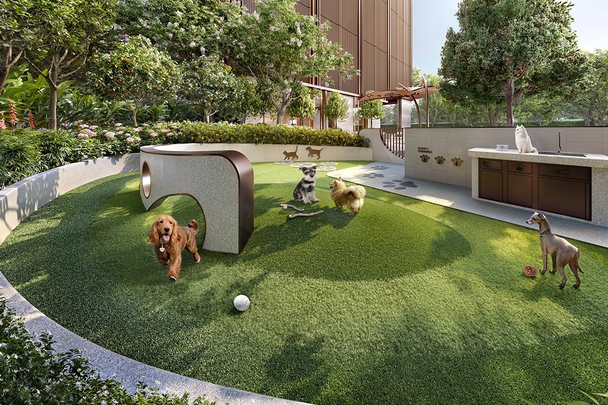 Pet Park โครงการ ไวด์เด็น บาย แสนสิริ (WIDEN by Sansiri)