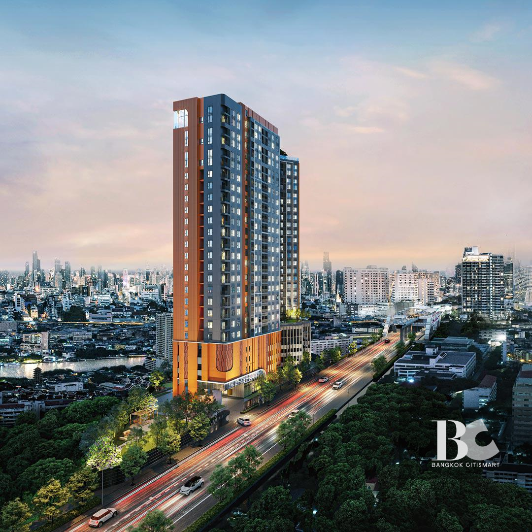 คอนโดเจริญกรุง โครงการ FLO by Sansiri