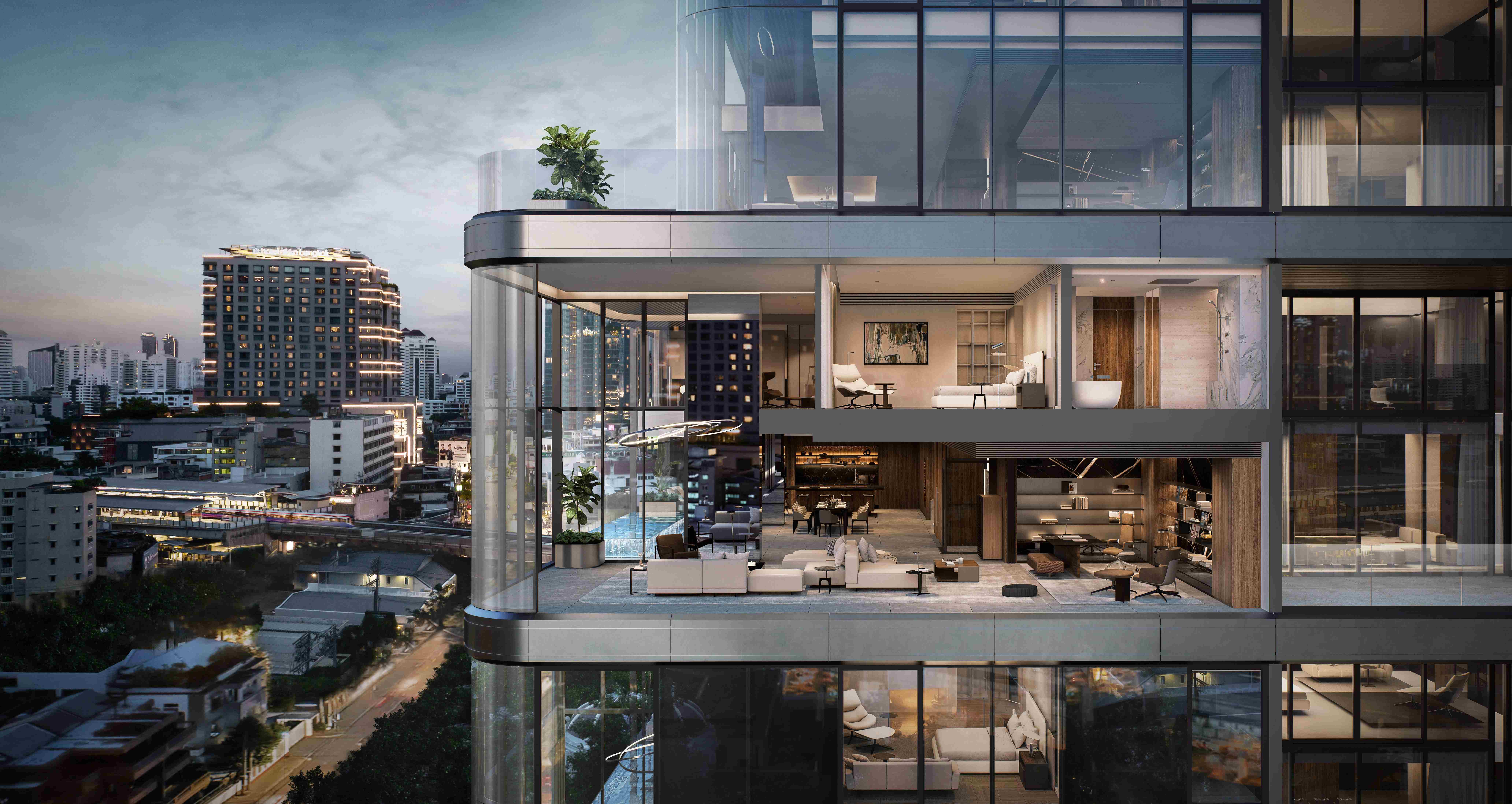 การออกแบบ โครงการ ปอร์เช่ ดีไซน์ ทาวเวอร์ แบงคอก (Porsche Design Tower Bangkok)