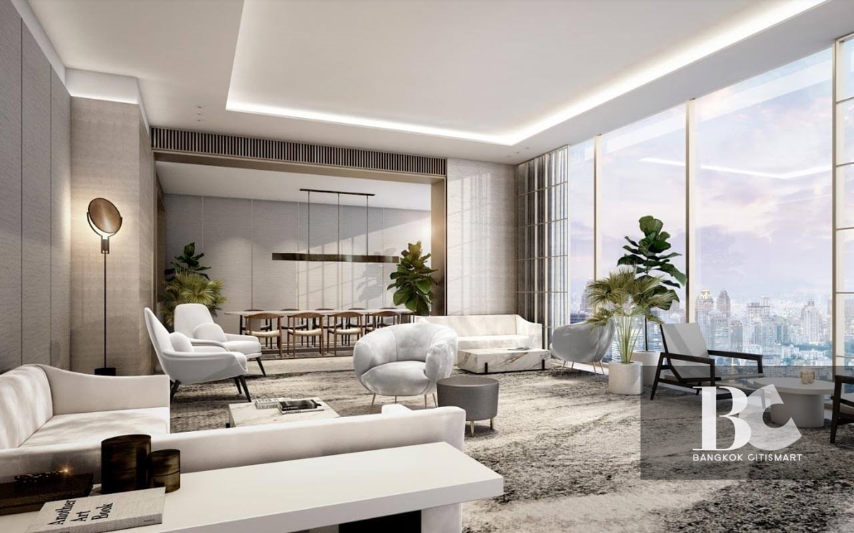 การออกแบบภายใน โครงการ เดอะ สแตรนด์ ทองหล่อ (The Strand Thonglor)