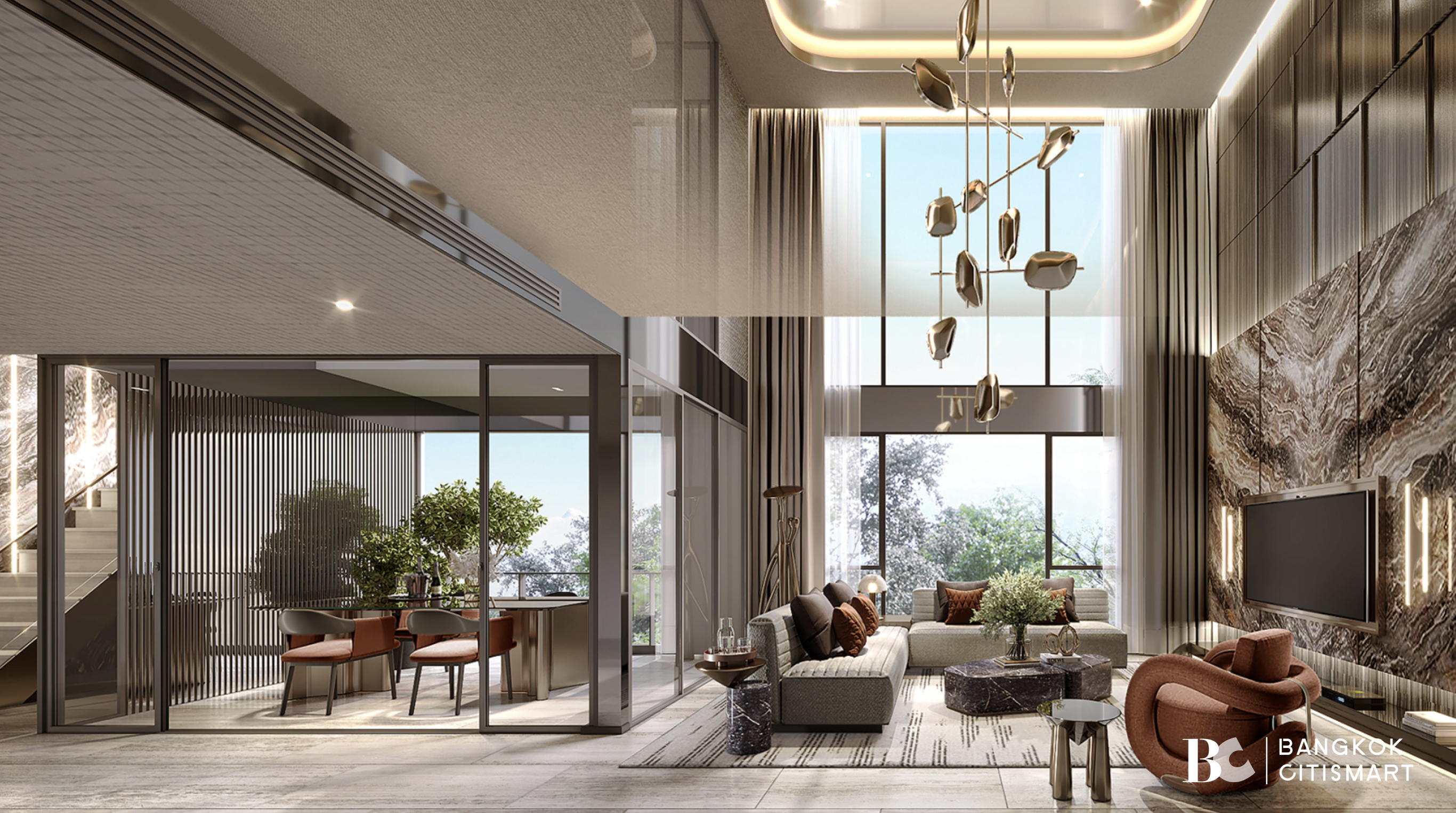 พื้นที่ห้องในโครงการ ADLER Chan Road