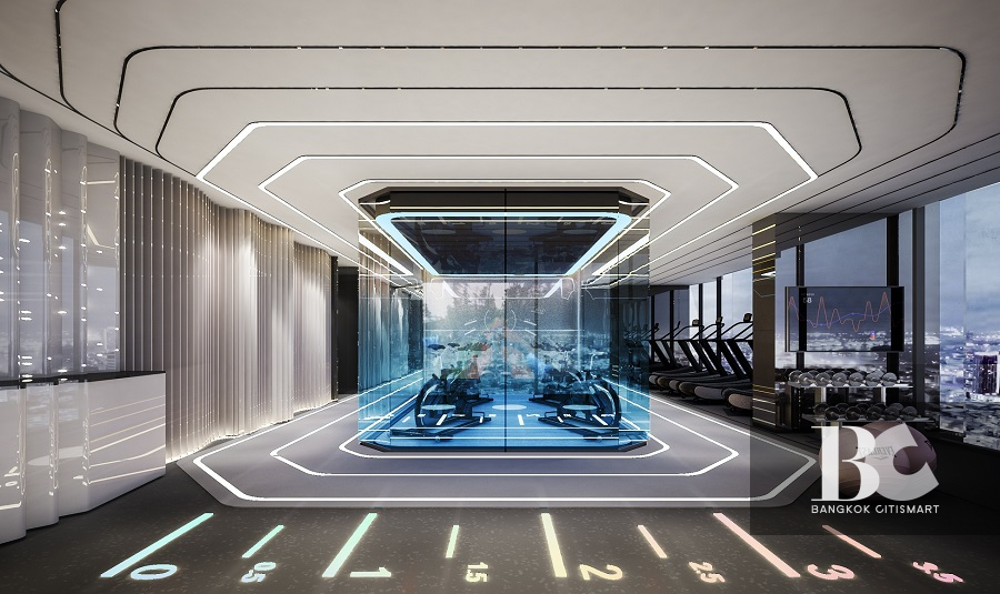 ฟิตเนส โครงการ ไนท์บริดจ์ สเปซ สุขุมวิท-พระราม 4 (KnightsBridge Space Sukhumvit-Rama 4)