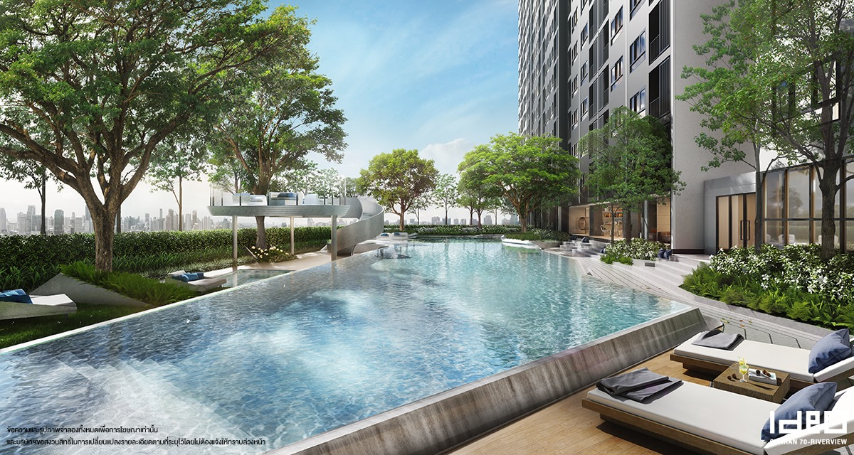 สระว่ายน้ำ โครงการ ไอดีโอ จรัญฯ 70-ริเวอร์วิว (Ideo Charan 70-Riverview)
