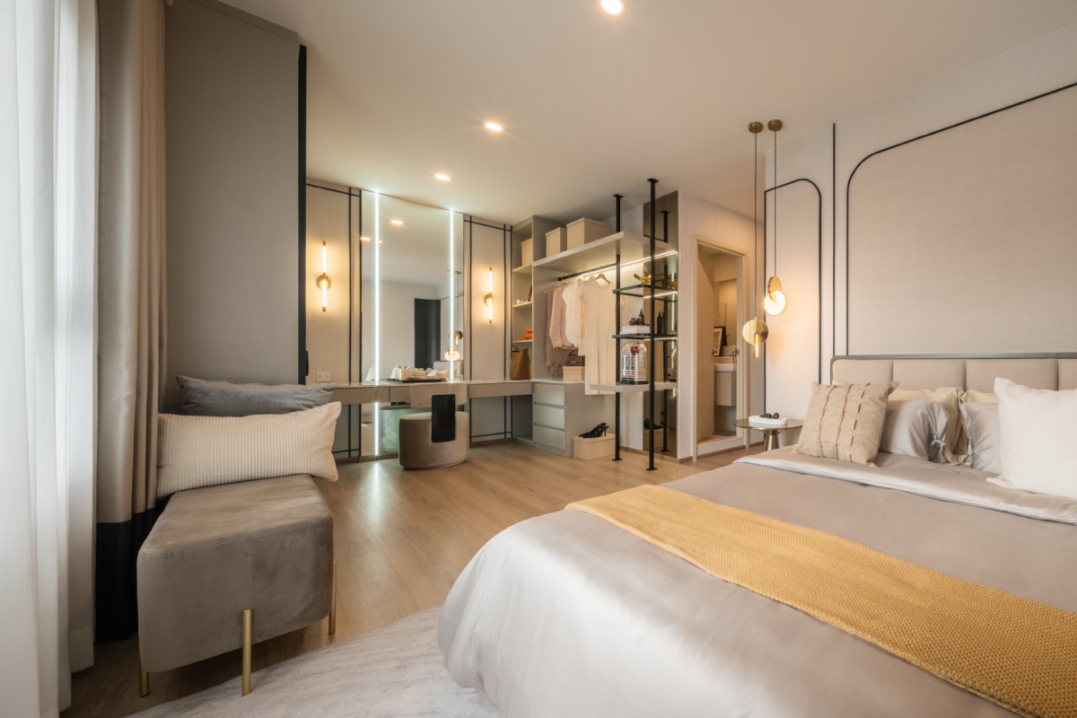 แบบ 2 ห้องนอนในโครงการคอนโดไลฟ์ พระราม 4 - อโศก (Life Rama 4 - Asoke)