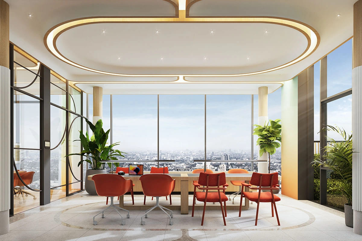 Co-Working Space โครงการ เดอะ เบส วงศ์สว่าง (The Base Wongsawang)