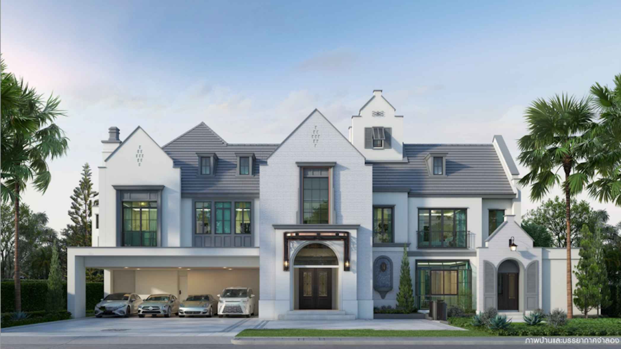 บ้านกรุงเทพกรีฑา โครงการ NANTAWAN POOL VILLA พระราม 9 กรุงเทพกรีฑาตัดใหม่
