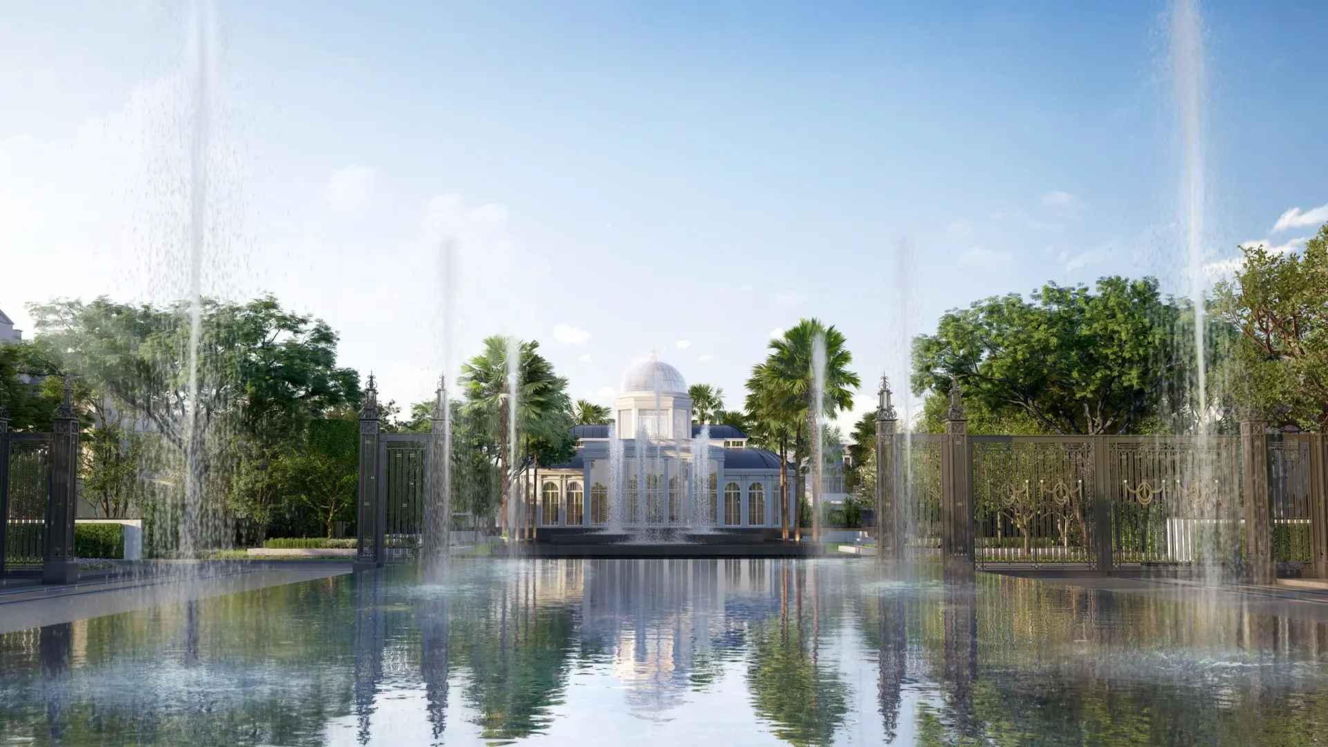 Clubhouse โครงการ NANTAWAN POOL VILLA พระราม 9 กรุงเทพกรีฑาตัดใหม่