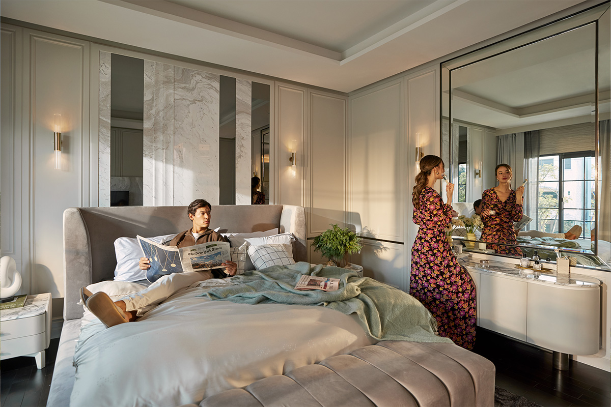 ห้องนอน โครงการ THE CITY รามอินทรา-วงแหวน 2
