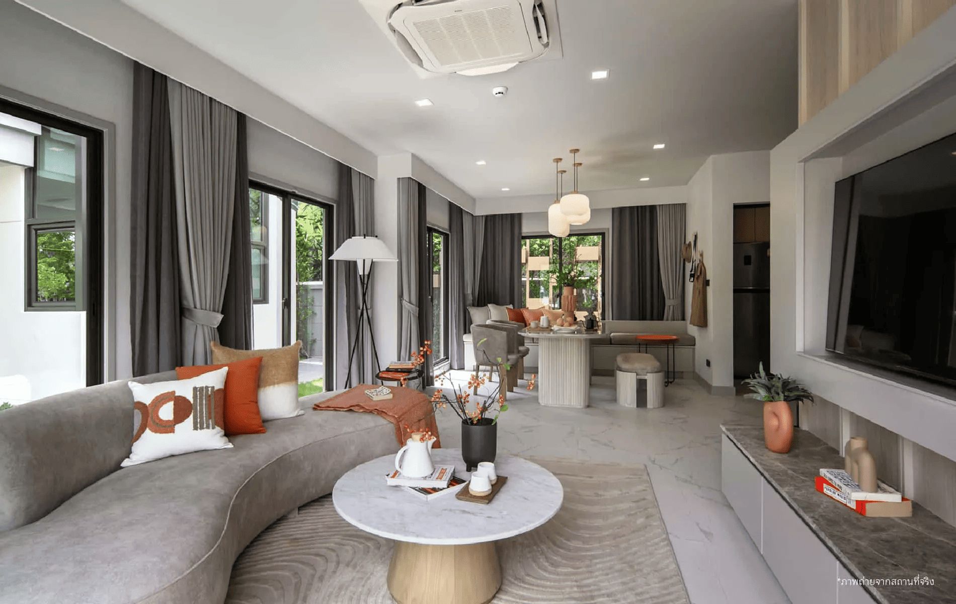 มุม Living โครงการ เวนิว ไอดี รามอินทรา-มีนบุรี