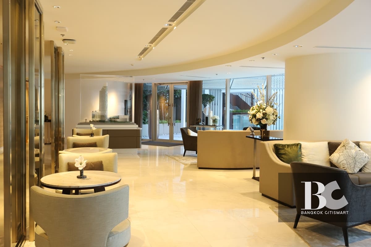 ล็อบบี้ โครงการคอนโดหรู แมกโนเลียส์ ราชดำริ บูเลอวาร์ด (Magnolias Ratchadamri Boulevard)