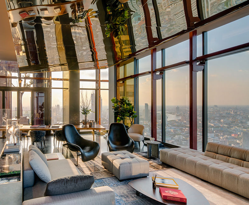 การตกแต่งภายในโครงการคอนโดหรู แอชตัน สีลม (Ashton Silom)