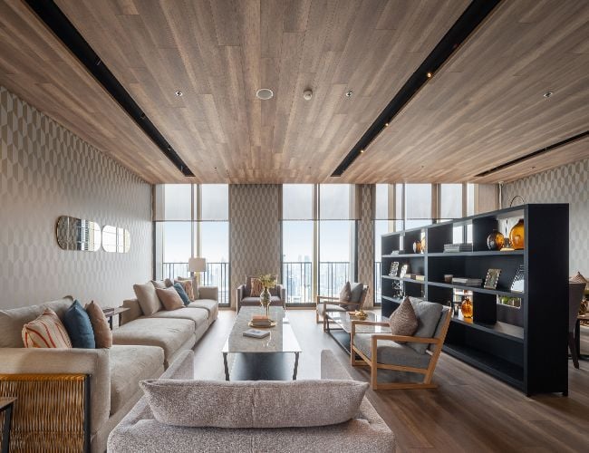 Sky Lounge โครงการคอนโดหรู โนเบิล บีไนน์ทีน สุขุมวิท (Noble BE19)