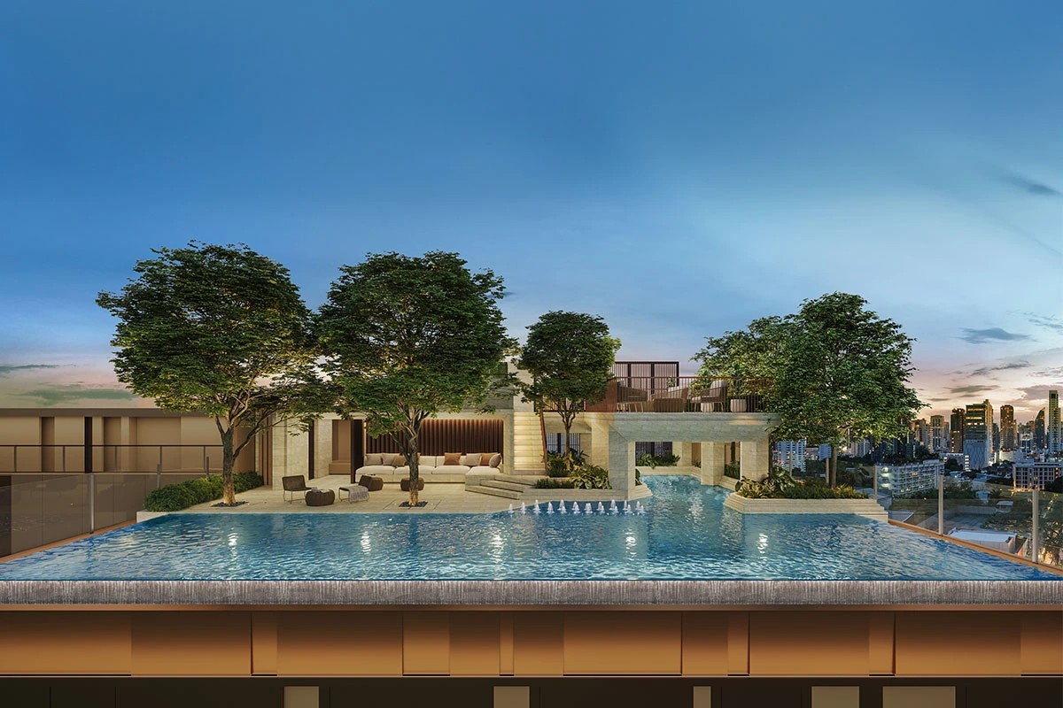 ส่วนกลาง โครงการคอนโดหรู เวีย 61 (Via 61)