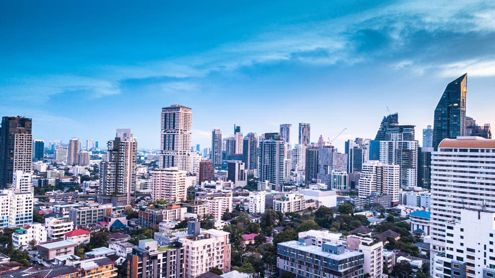 วิวในเมืองย่านสุขุมวิท