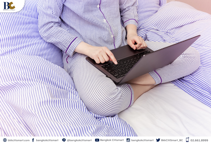 สร้างแรงบันดาลใจอย่างไรไม่ให้หมดไฟ ในช่วง Work from Home_อย่าทำงานในชุดนอน.PNG