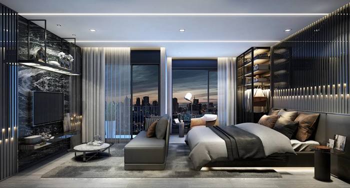 คอนโดมิเนียม Life-Asoke-Rama9 bedroom ใกล้ตลาดนัดรถไฟรัชดา และ MRT.jpg