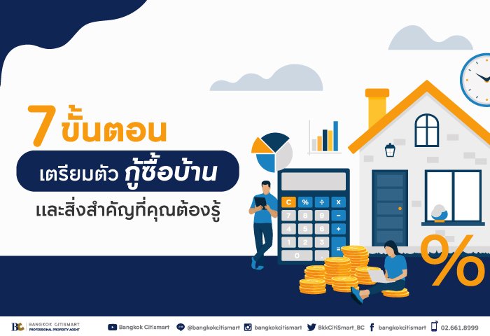 วิธีกู้เงินซื้อบ้าน