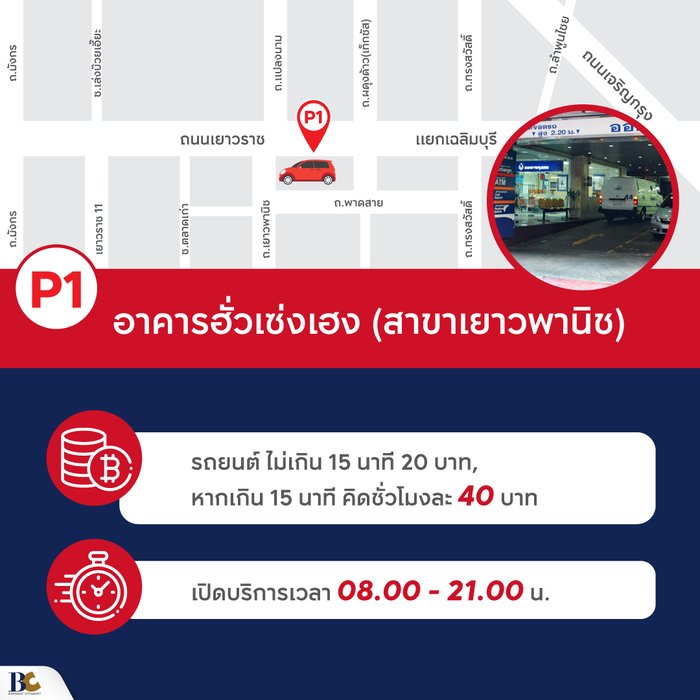 ที่จอดรถใกล้สําเพ็งกลางคืน อาคารฮั่วเซ่งเฮง (สาขาเยาวพานิช).jpg