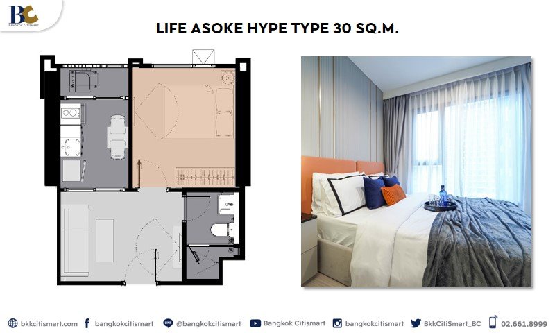 Life Asoke Hype - 1 Bedroom.JPG