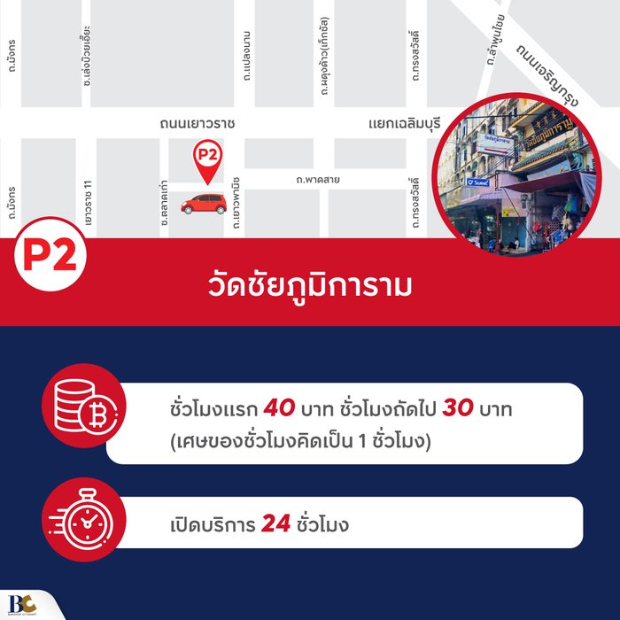 ที่จอดรถใกล้พาหุรัด ที่จอดรถวัดชัยภูมิการาม.jpg