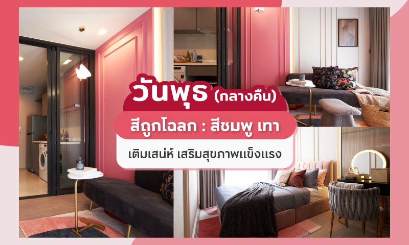 สีห้องนอนสำหรับคนที่เกิดวันพุธ-(กลางคืน)--สีชมพู-สีเทา.jpg