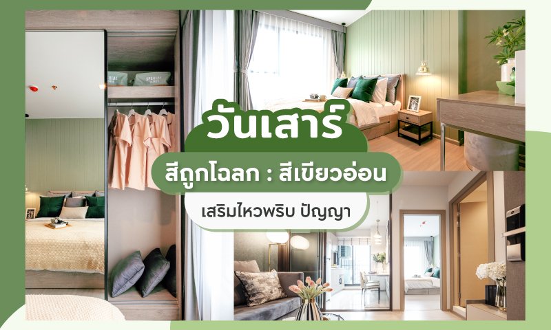 สีห้องนอนสำหรับคนที่เกิดวันเสาร์--สีเขียวอ่อน.jpg