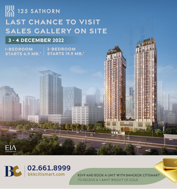 125 Sathorn Last Chance 3-4 Dec
