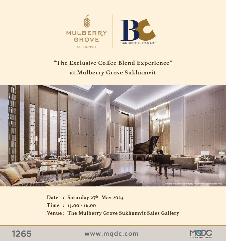 Mulberry Grove Sukhumvit The Exclusive Coffee Blend Experience