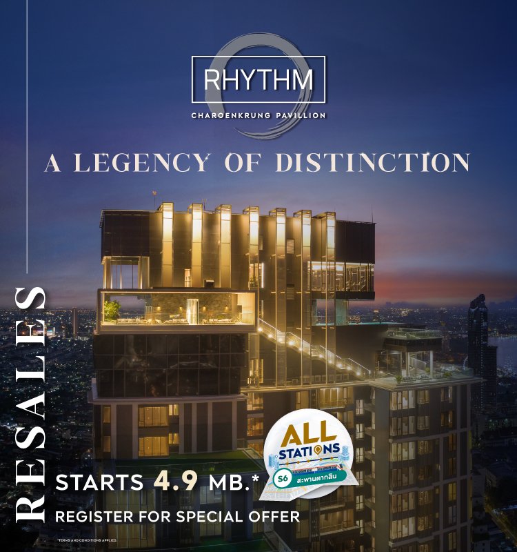 Rhythm Charoenkrung Pavillion : A Legency of Distinction