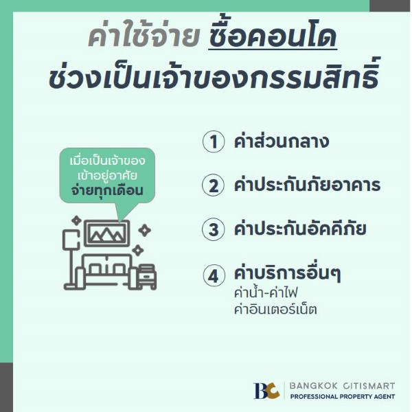ค่าใช้จ่ายช่วงเป็นเจ้าของกรรมสิทธิ์
